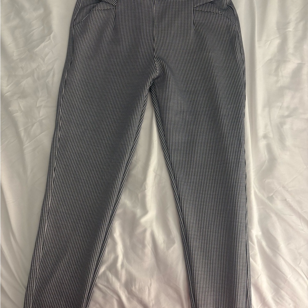 Black and White Checkered Pants